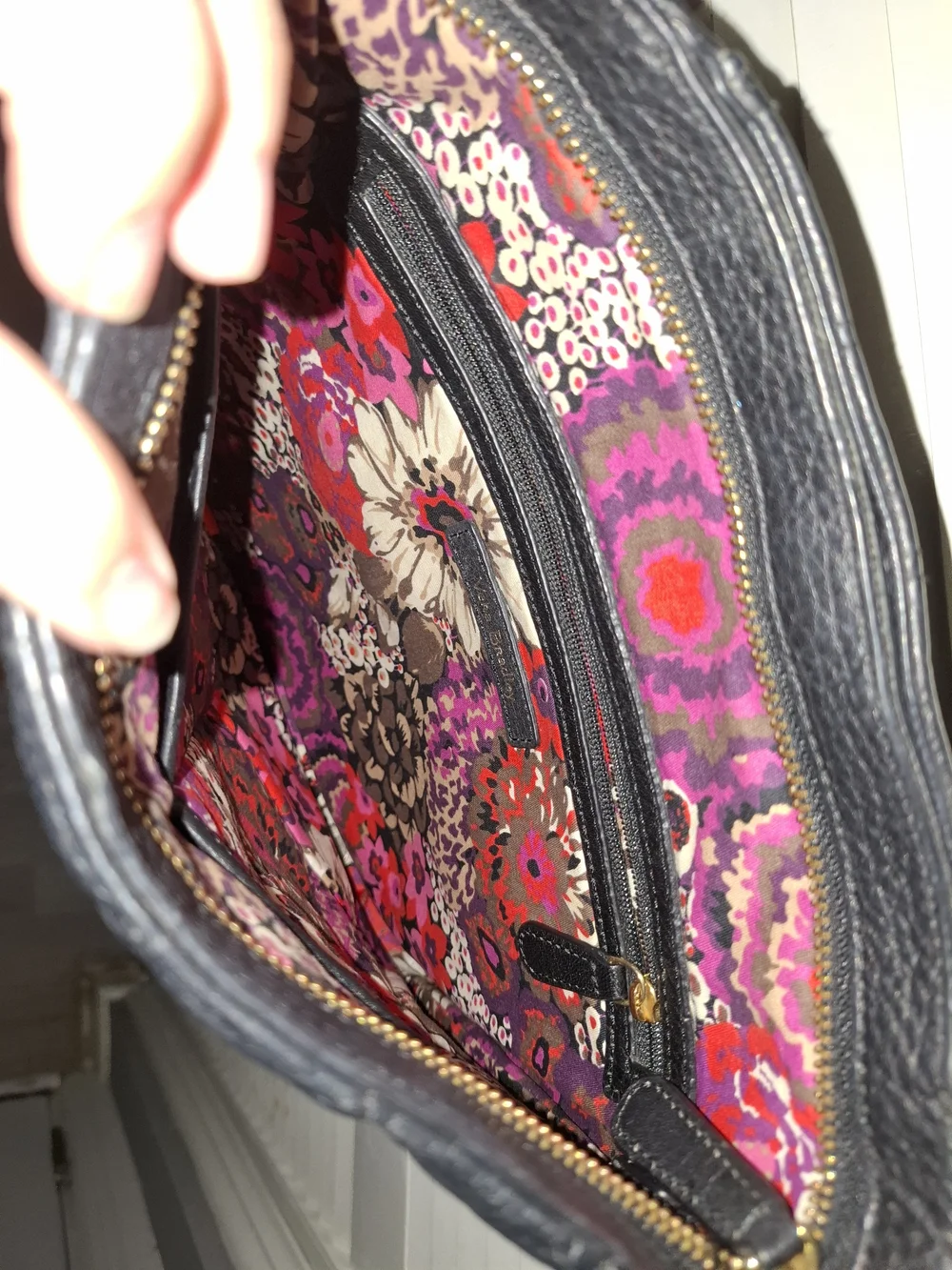 Vera Bradley Classic Black Quilted Crossbody Bag - Women's Shoulder Purse